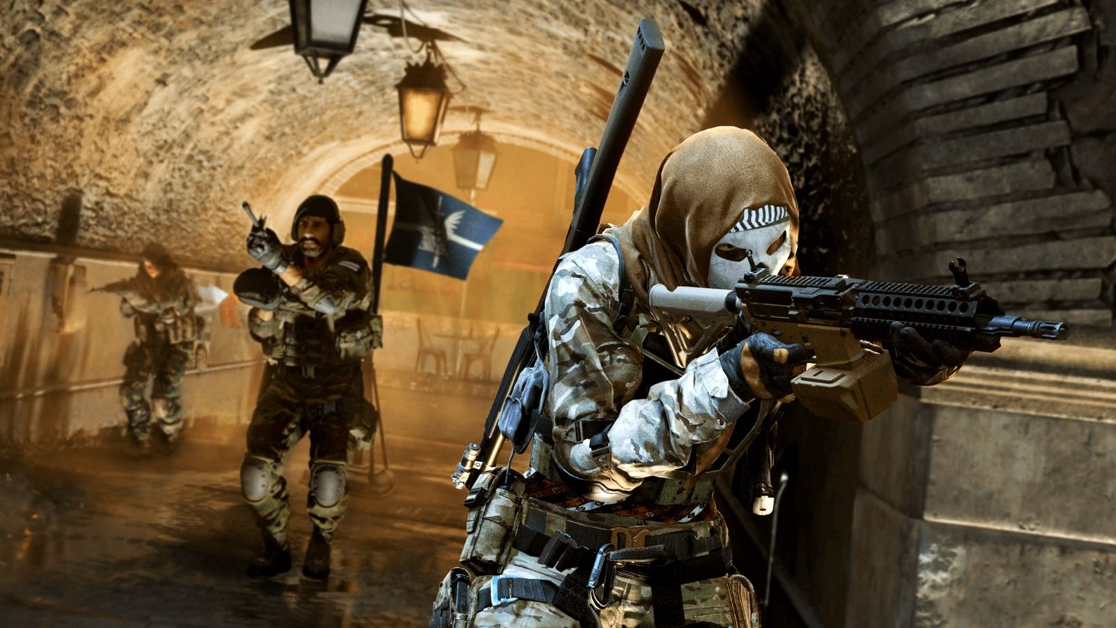Multiple characters in Modern Warfare 2 